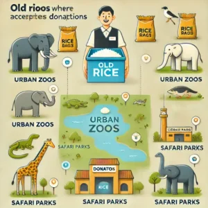 古米を寄付できる動物園とは？