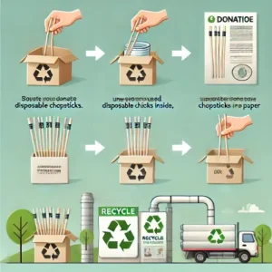 未使用の割り箸の寄付の方法と注意点やリサイクル活用法を徹底解説
