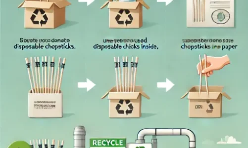 未使用の割り箸の寄付の方法と注意点やリサイクル活用法を徹底解説